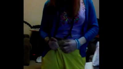 Hoʻopili i ka wikiō masturbation e ʻulaʻula Light Fairy